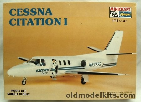 Hasegawa 1/48 Cessna Citation I - Emery N975EE / N2200A / Japanese Aircraft, 1168 plastic model kit